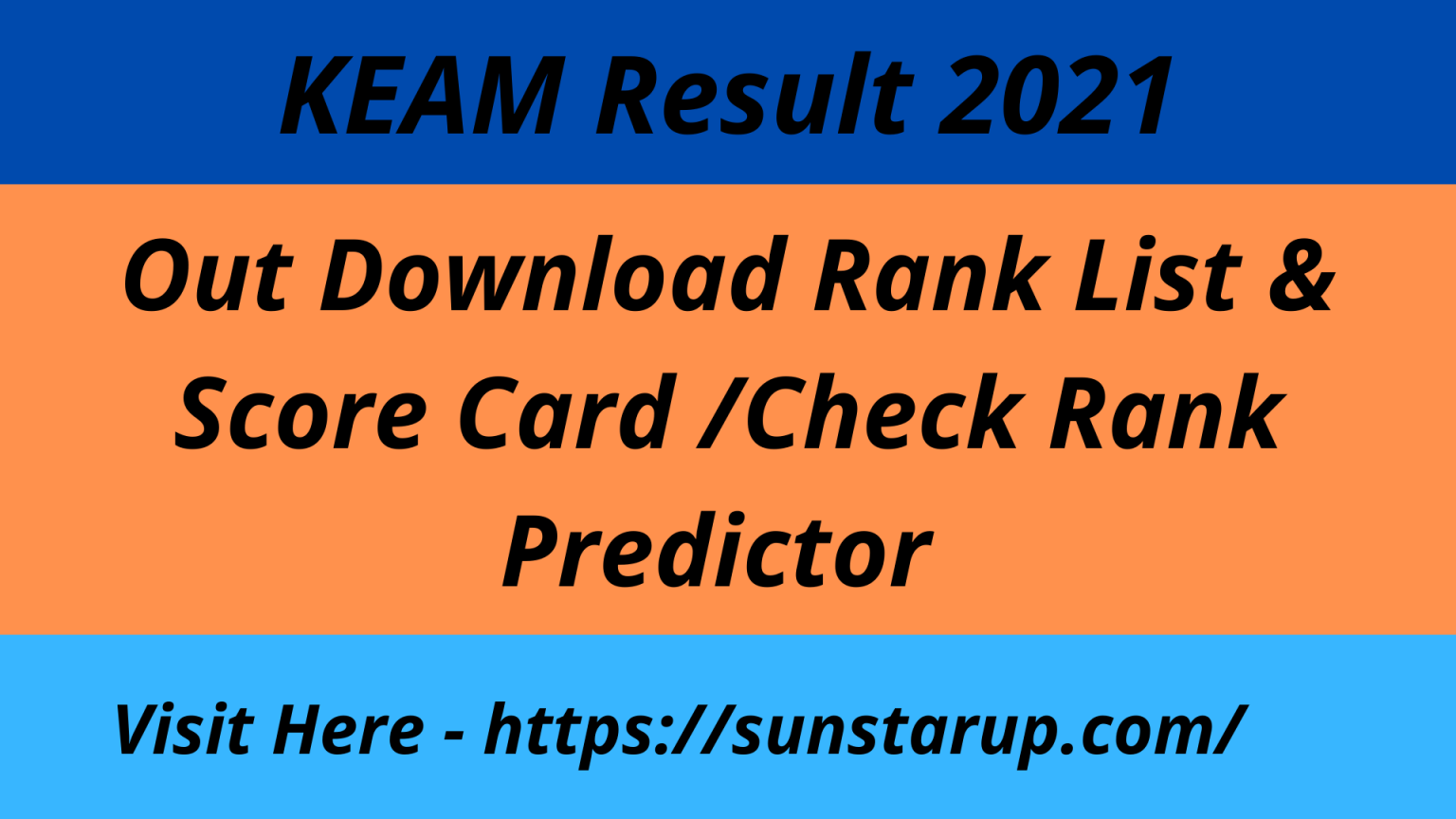 Keam Result 2021 Out Download Rank List And Score Card Check Rank