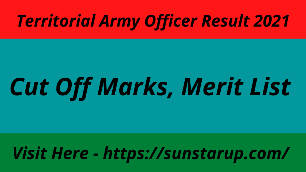 Territorial Army Officer Result 2021 1024x576 